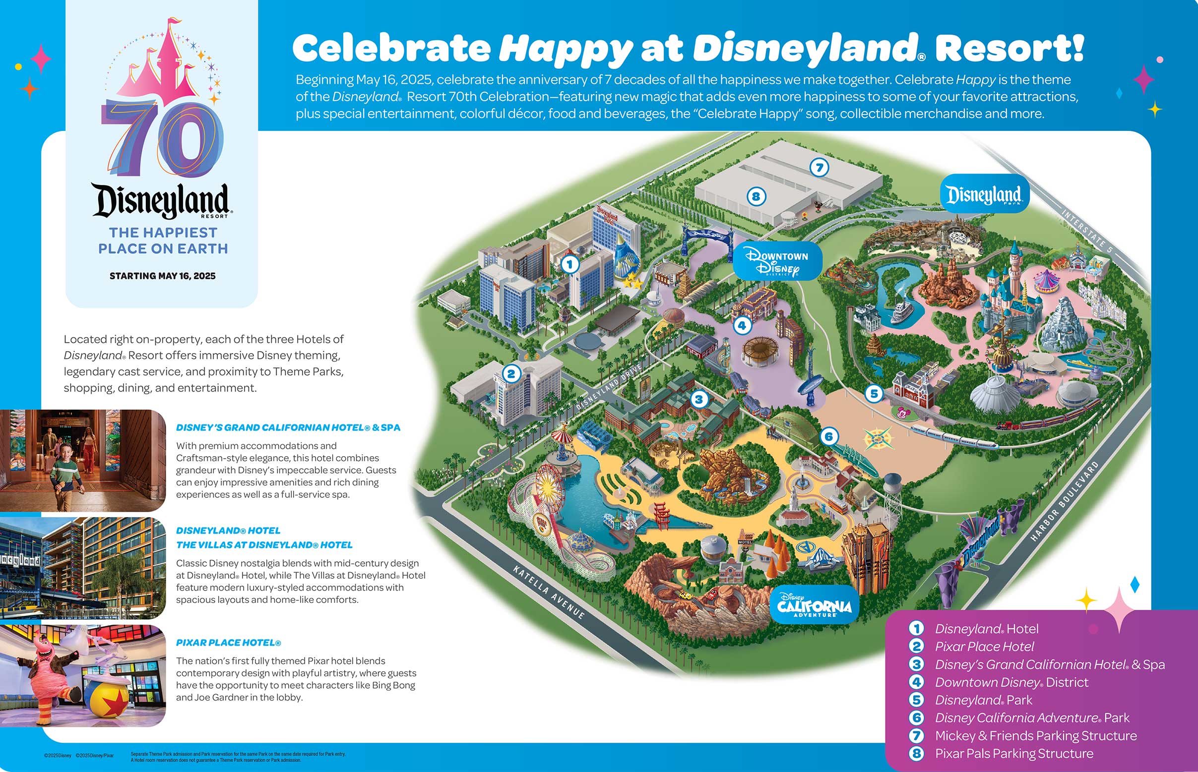 Disney California Adventure Map